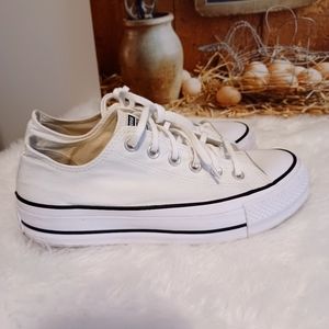 Converse Chuck Taylor All Star Lift Platform Shoes Sz 8.5 in US 6.5 in UK